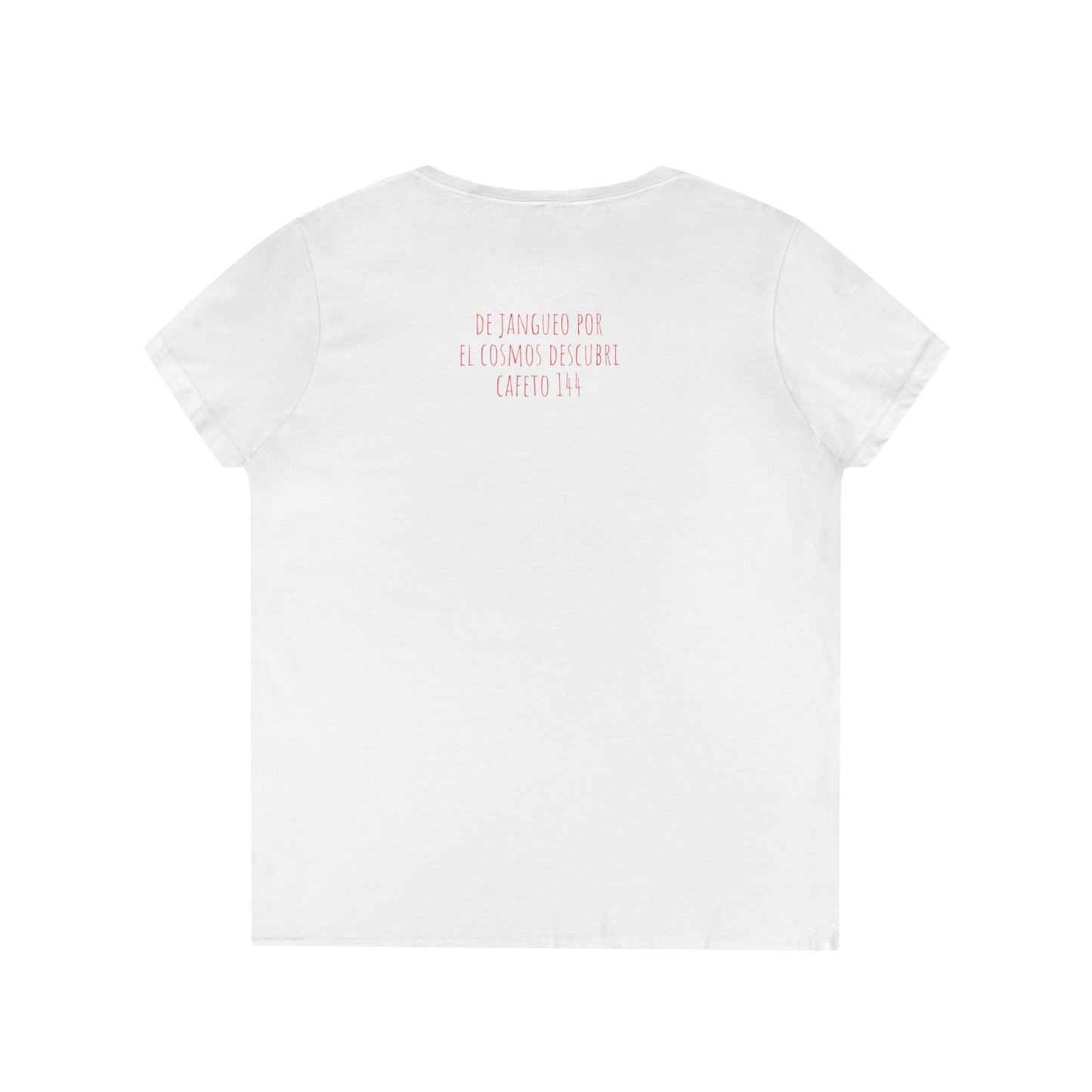 Cosmic Discovery V-Neck T-Shirt for Dreamers