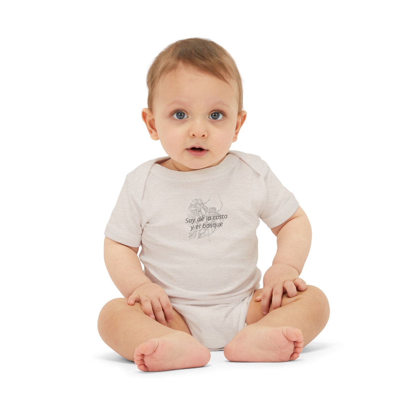 100% Cute Infant Onesie — Minimal Baby Bodysuit with Tiny Front Graphic