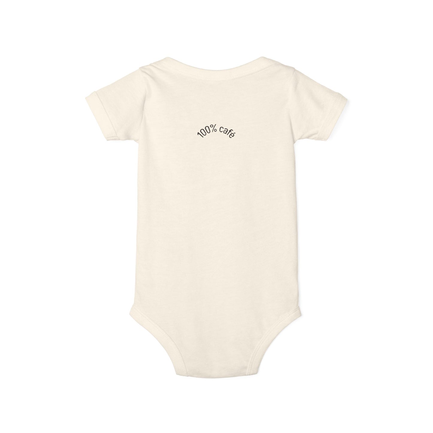 100% Cute Infant Onesie — Minimal Baby Bodysuit with Tiny Front Graphic
