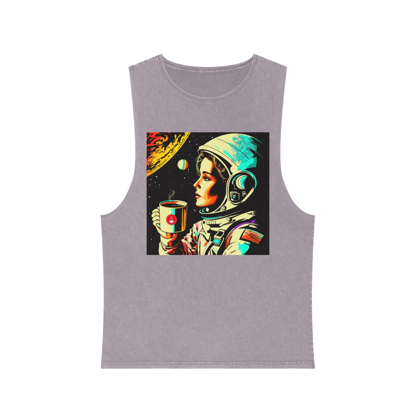 Unisex Stonewash Tank Top