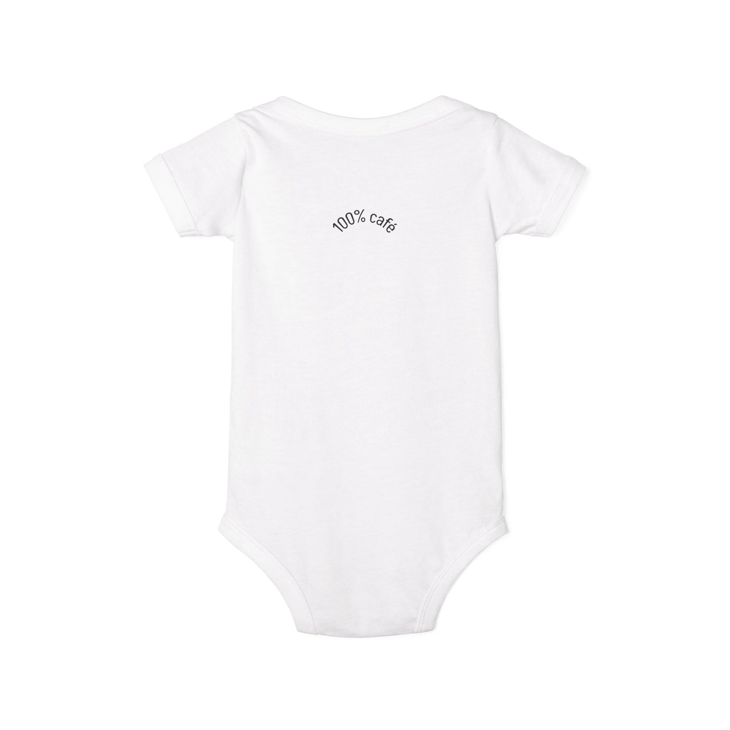 100% Cute Infant Onesie — Minimal Baby Bodysuit with Tiny Front Graphic