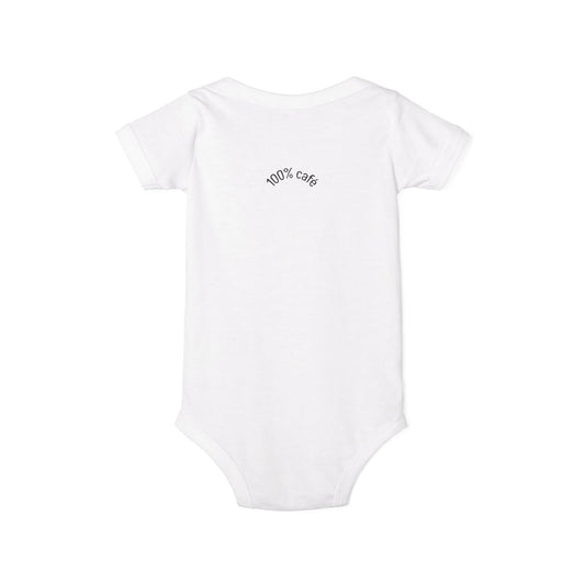 100% Cute Infant Onesie — Minimal Baby Bodysuit with Tiny Front Graphic