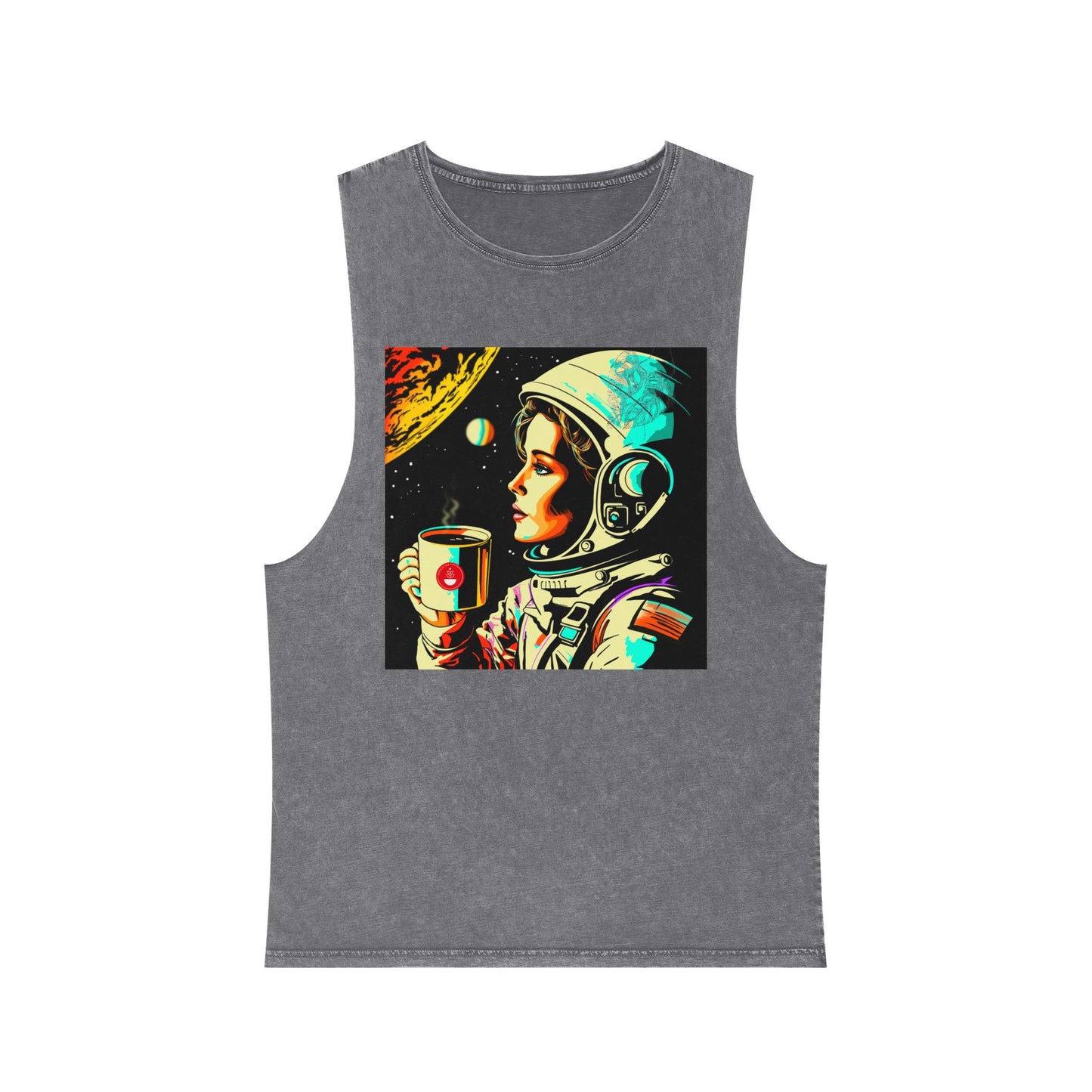 Unisex Stonewash Tank Top